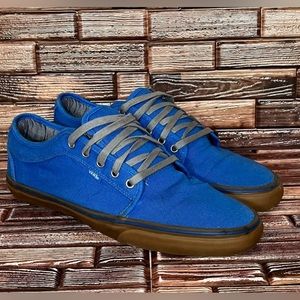 Vans Blue Canvas Skate Shoes sz13
